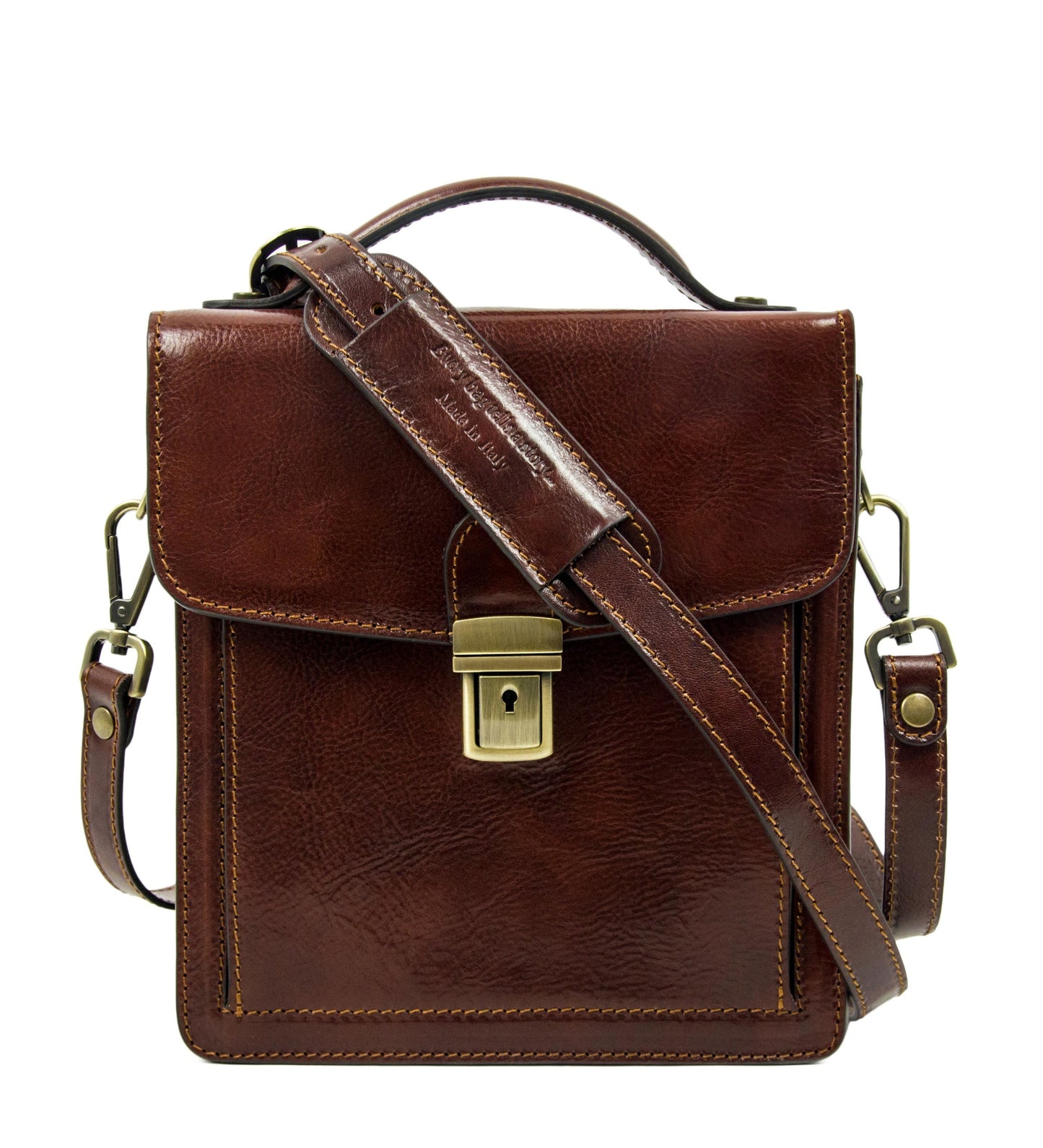 Small Leather Briefcase - Walden