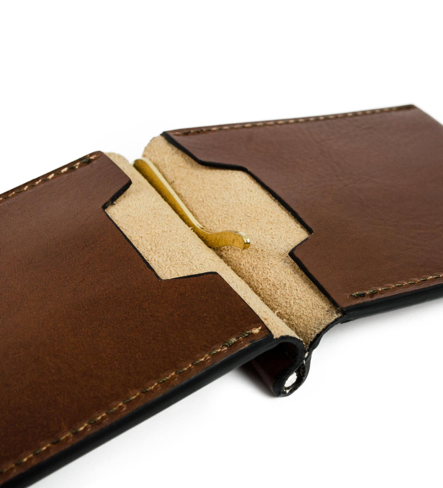 Leather Money Clip Wallet - Tom Jones