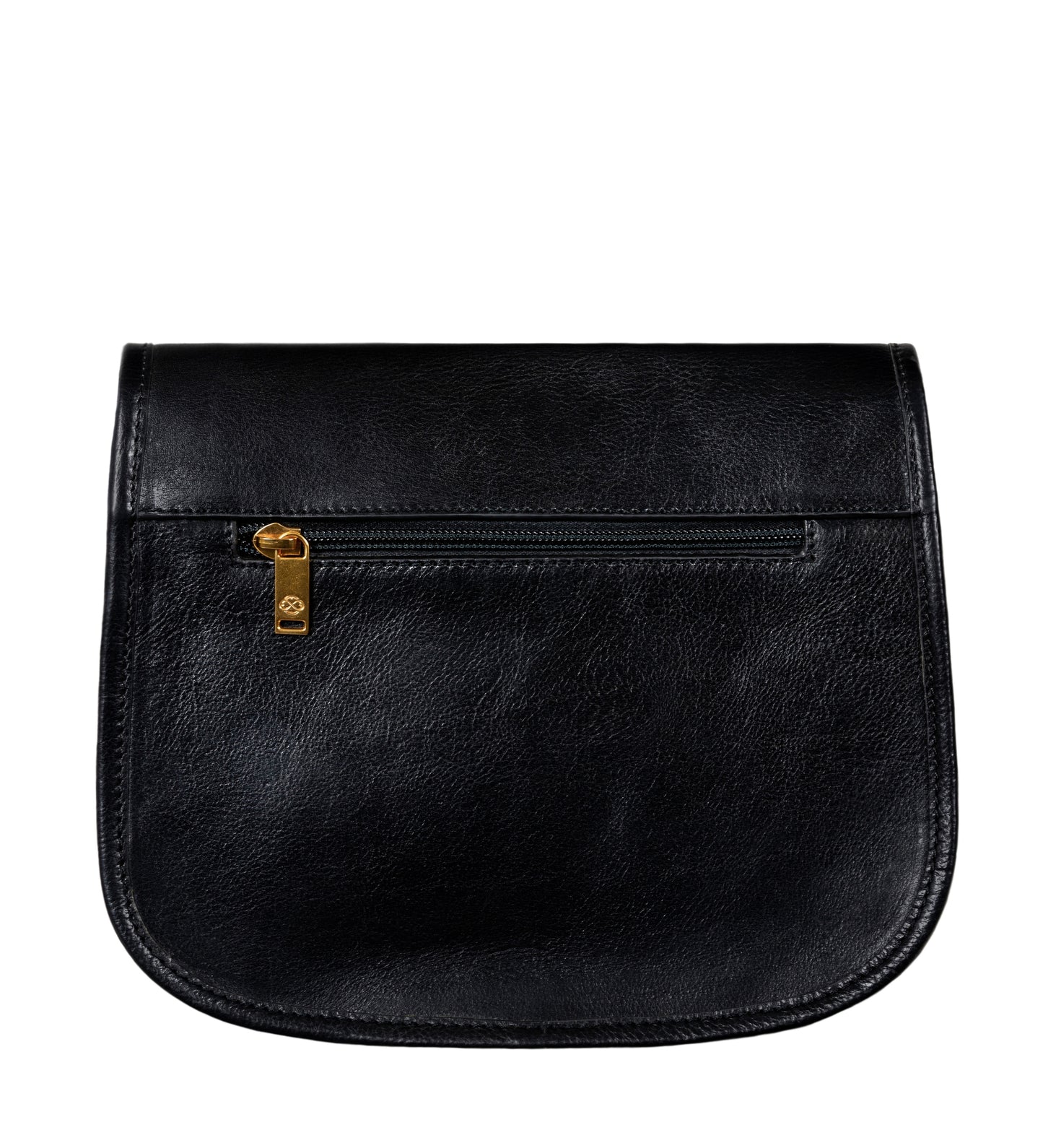 Womens Leather Saddle Bag - Women In Love