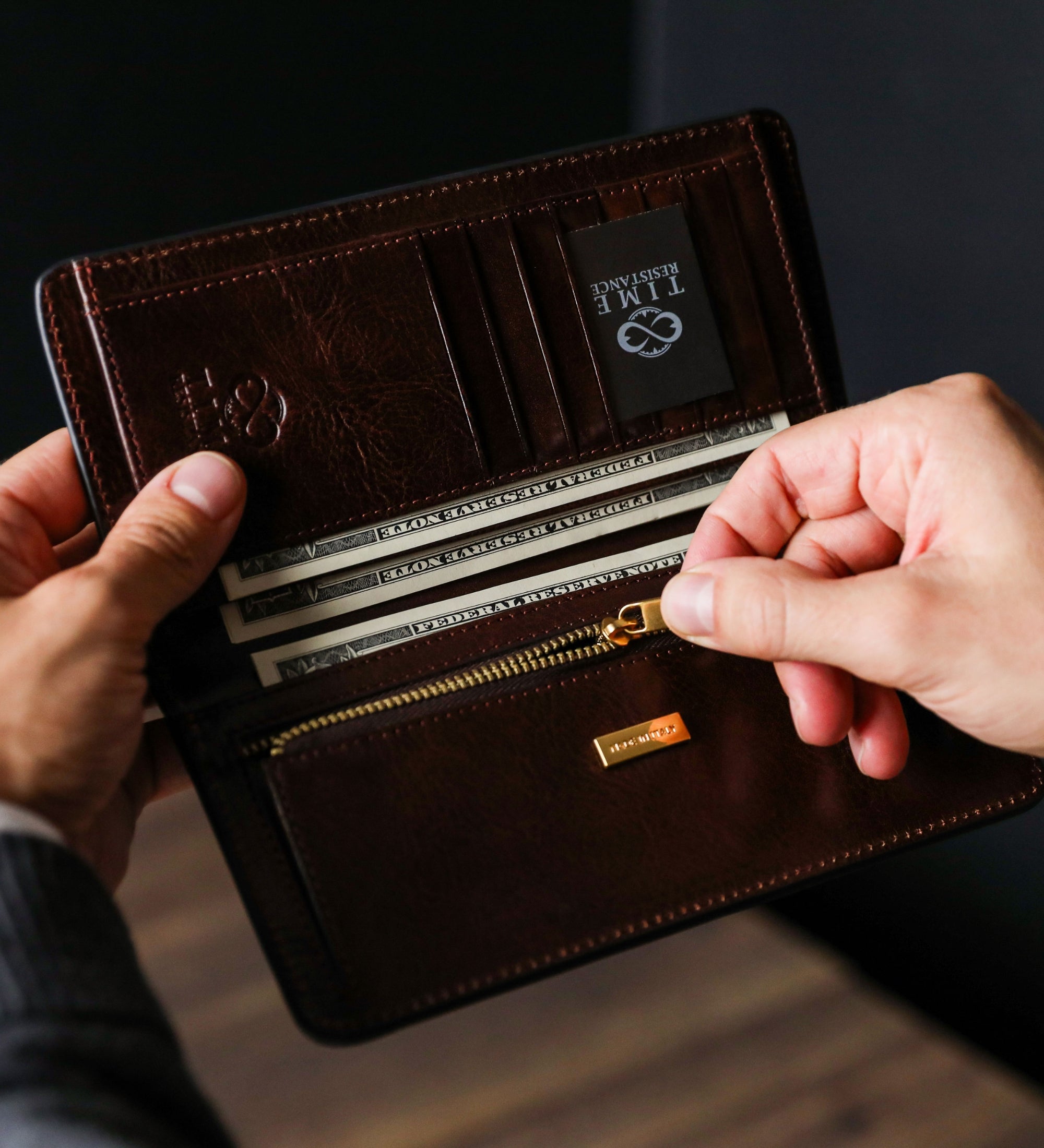 A Coat Wallet for Women - The Periodic Table