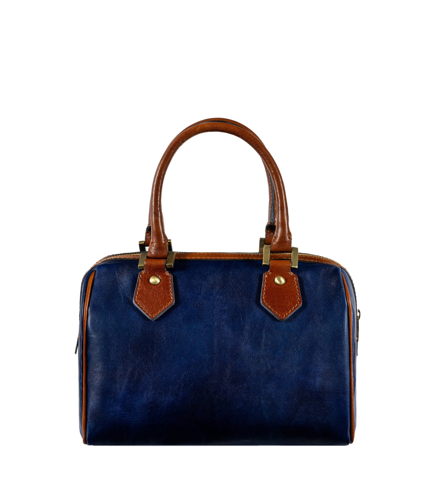 Womens Leather Barrel Bag - Little Dorrit