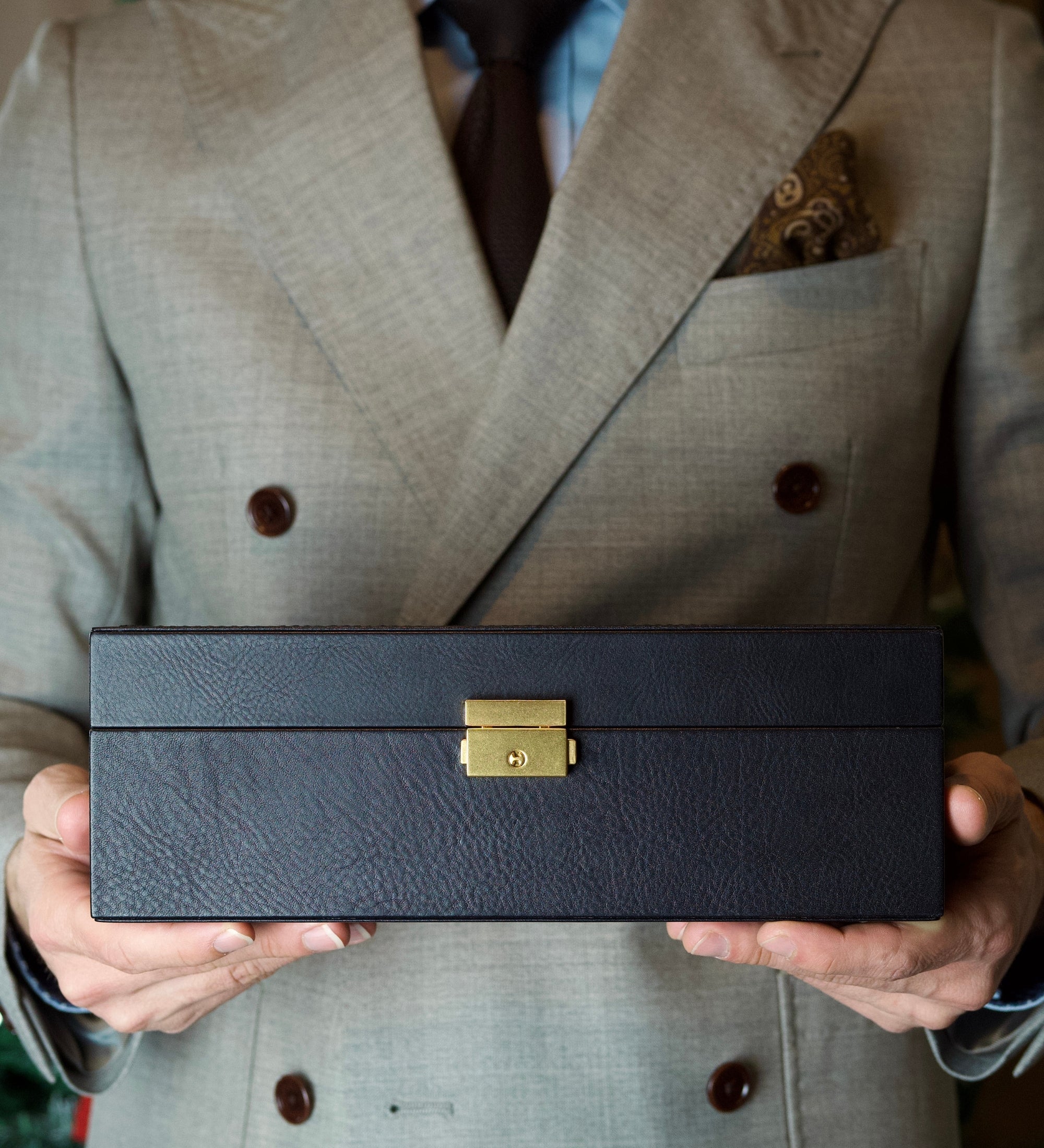 Leather Watch Box, Watch Organizer - Silence