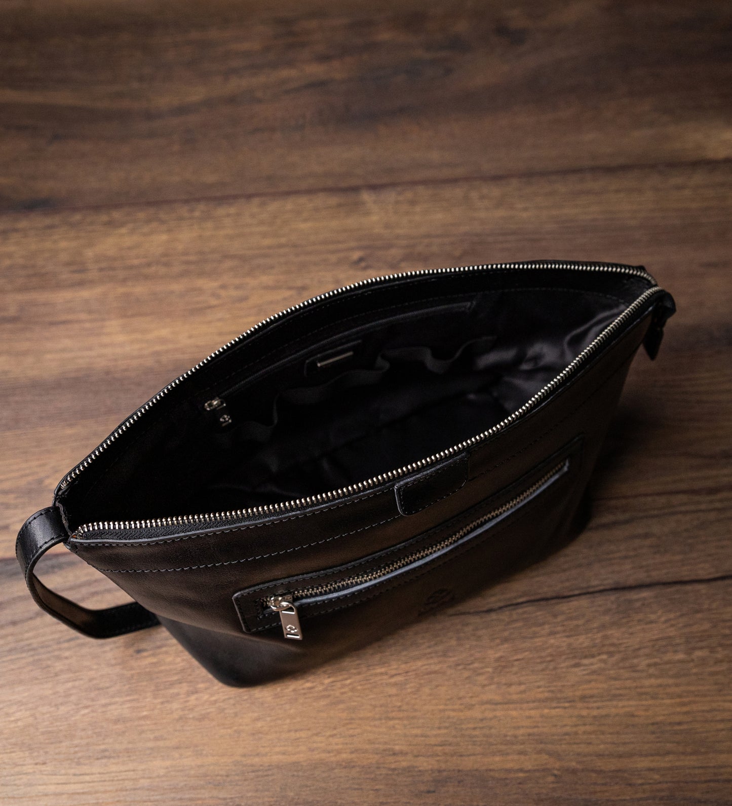 Leather Cosmetic Bag Dopp Kit - Ragtime