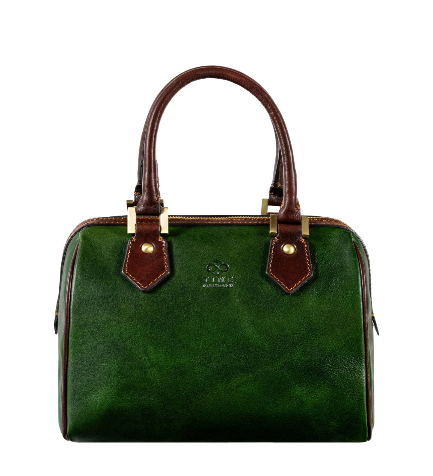 Womens Leather Barrel Bag - Little Dorrit