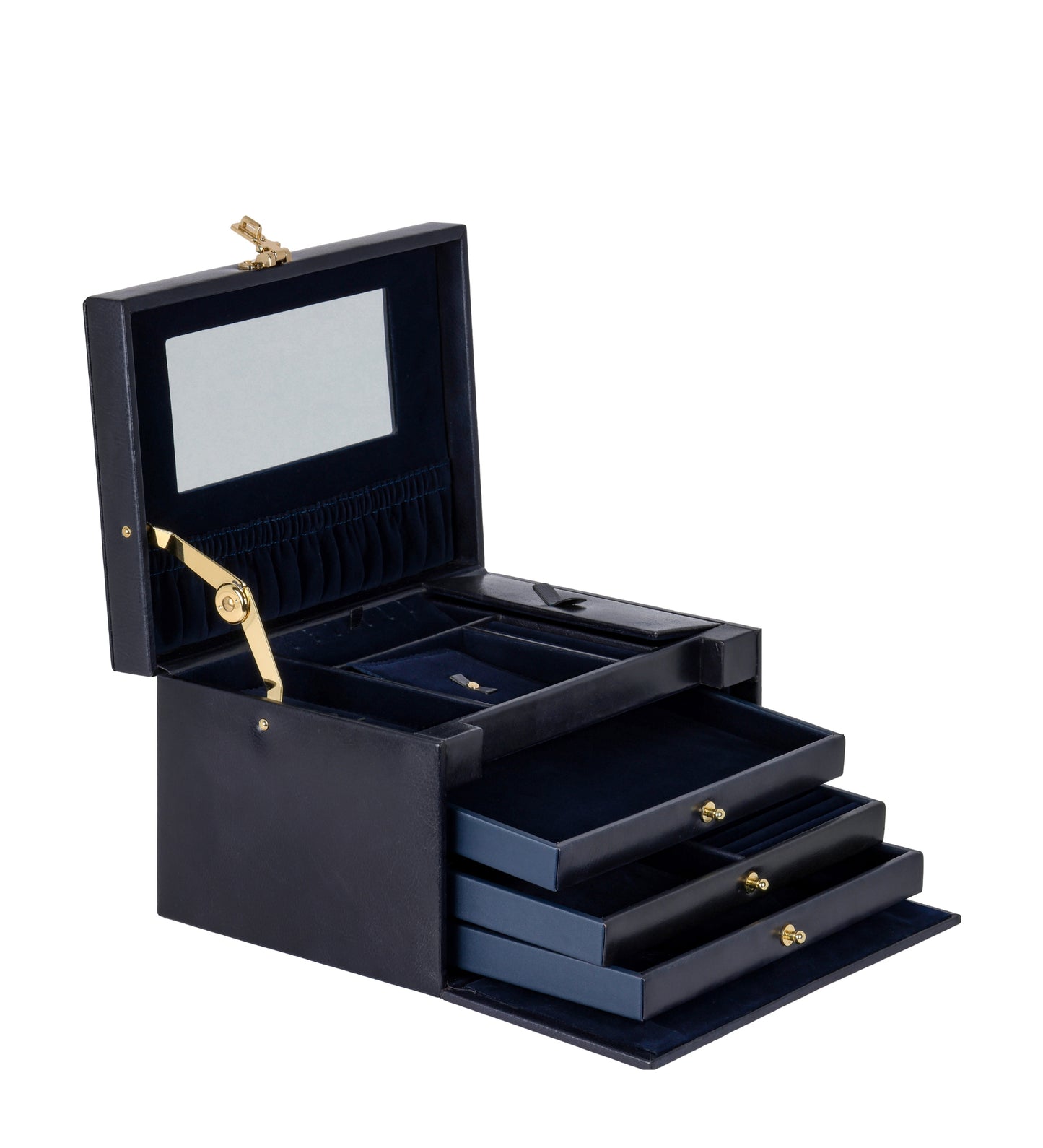 Large Leather Jewelry Box for Women - The Portrait of a Lady