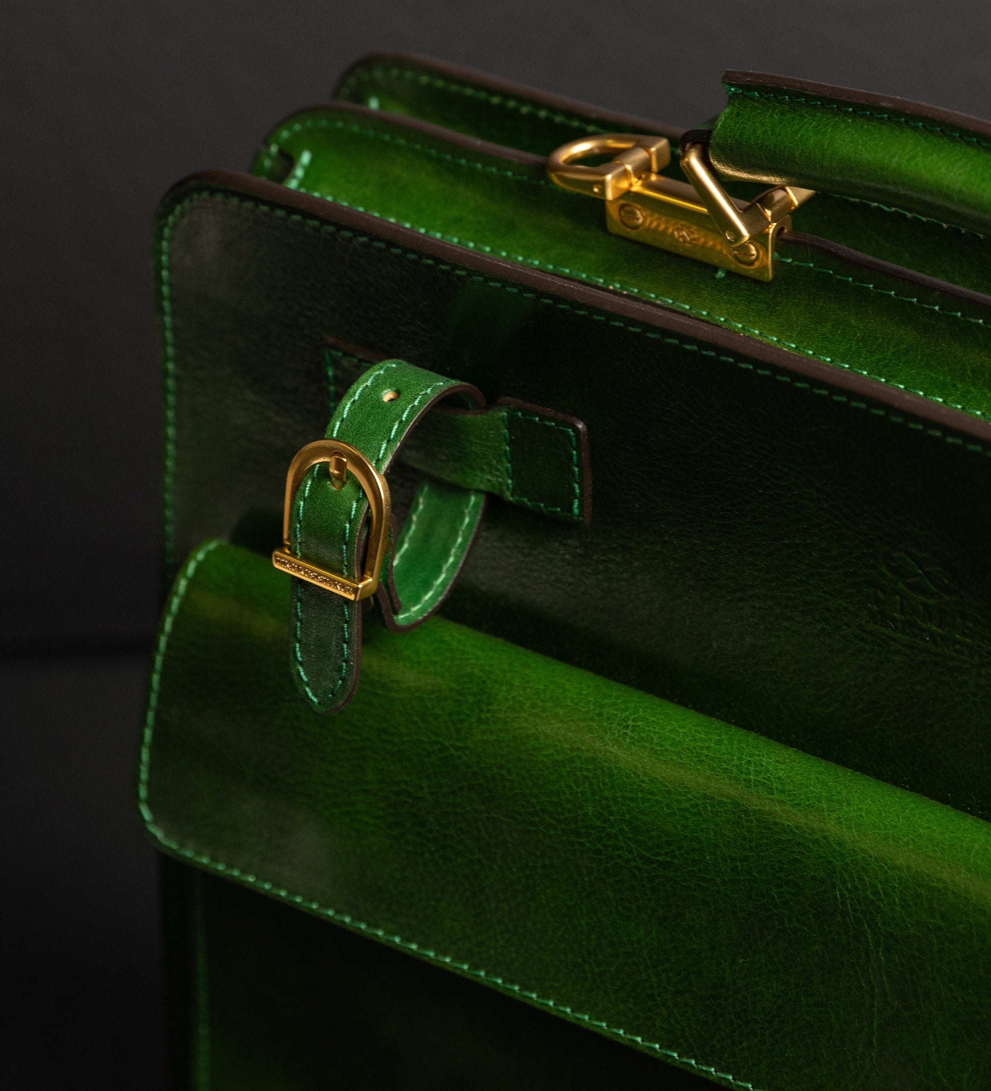 Leather Large Satchel Bag Briefcase - The Prophet