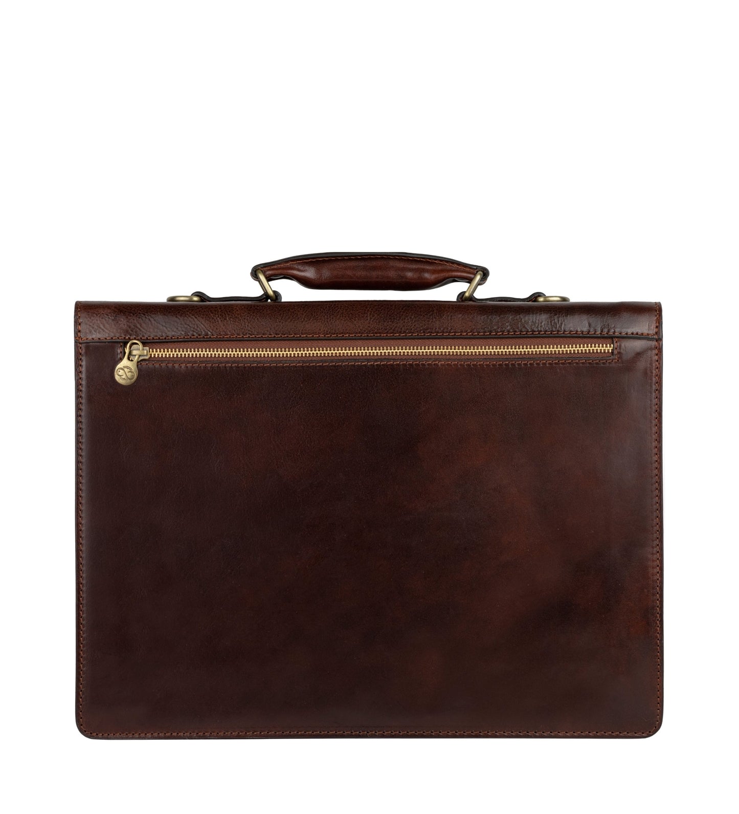 Classic Design Leather Briefcase - The Magus