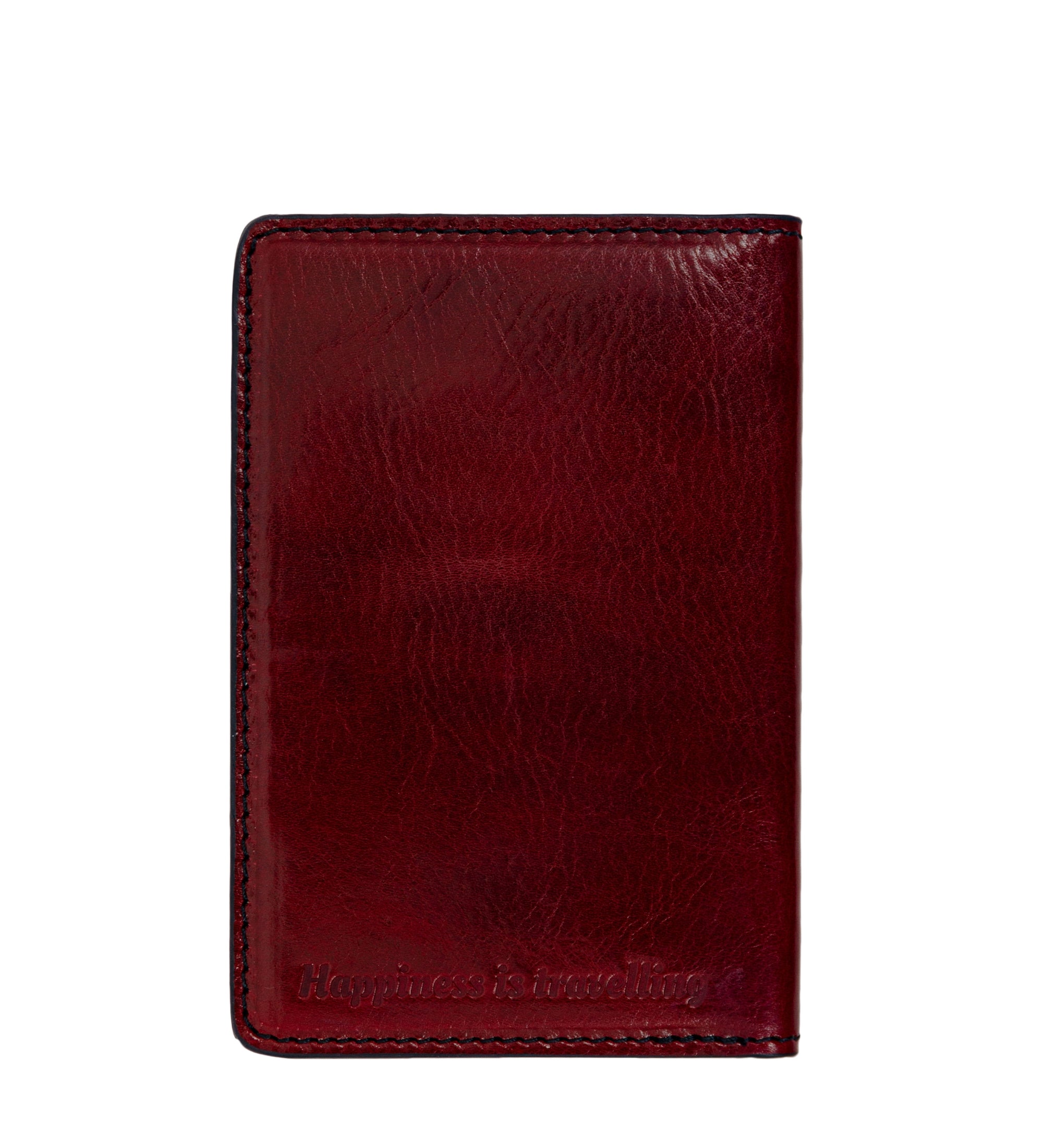 Small Leather Passport Holder - Gulliver's Travels