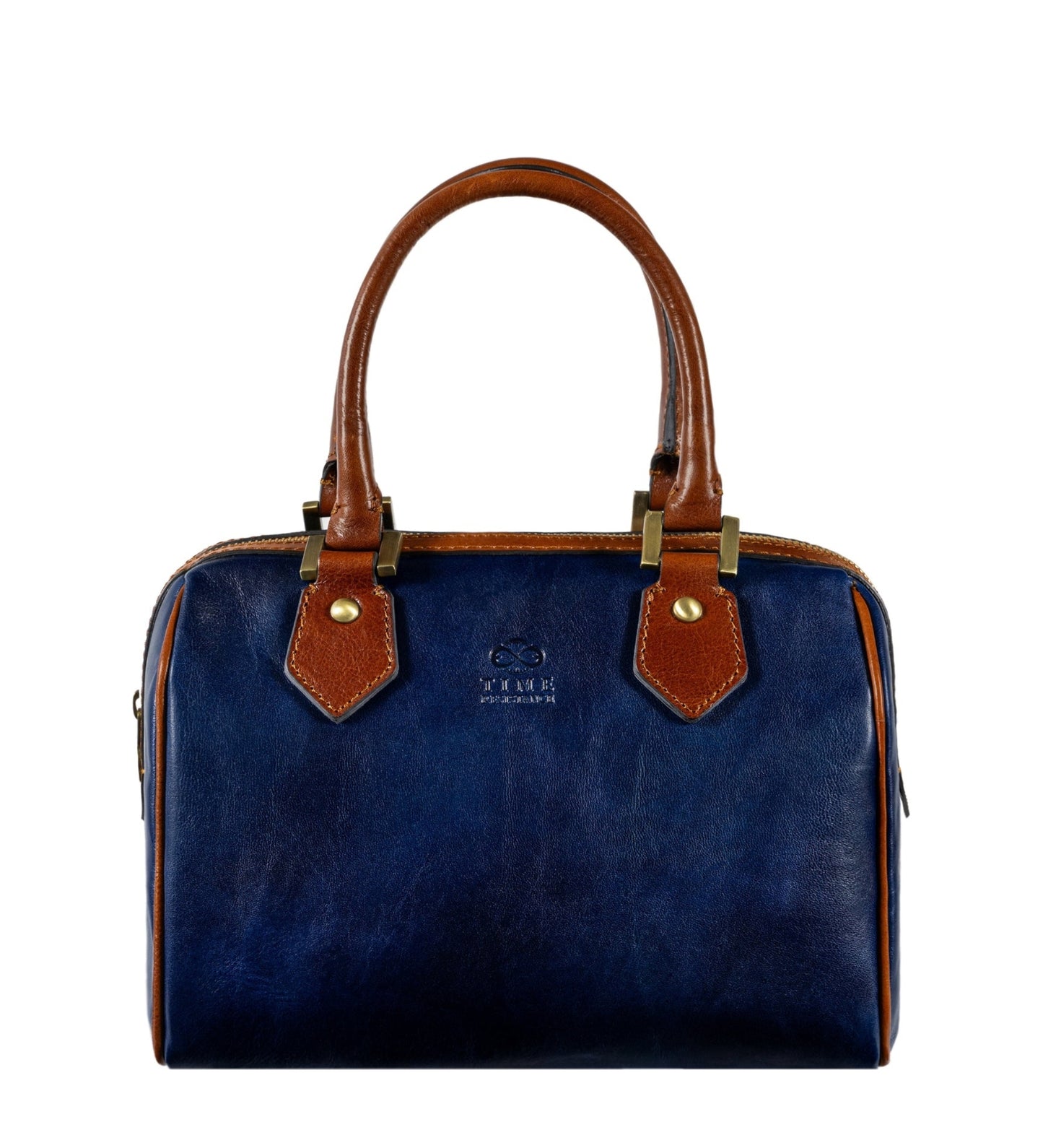 Womens Leather Barrel Bag - Little Dorrit