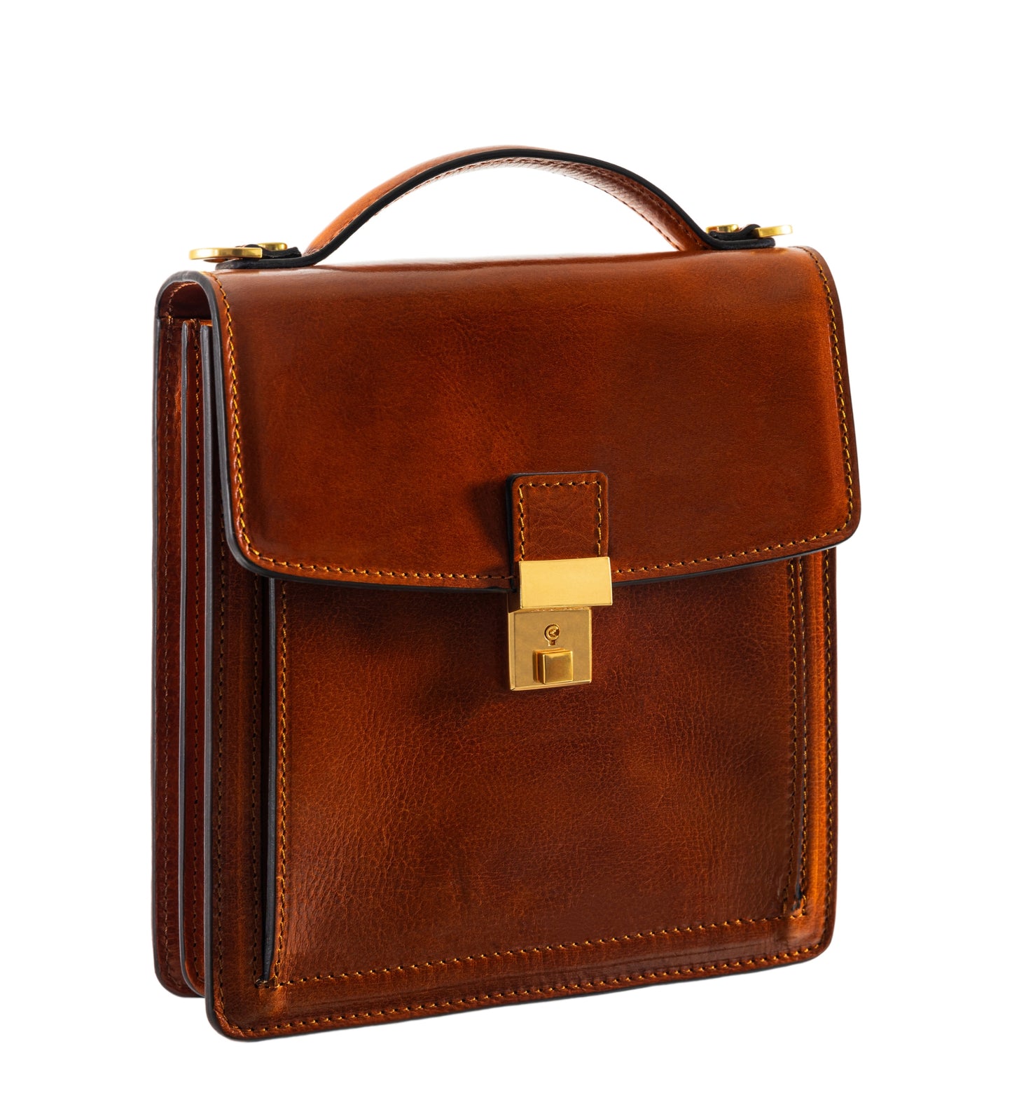 Small Leather Briefcase - Walden