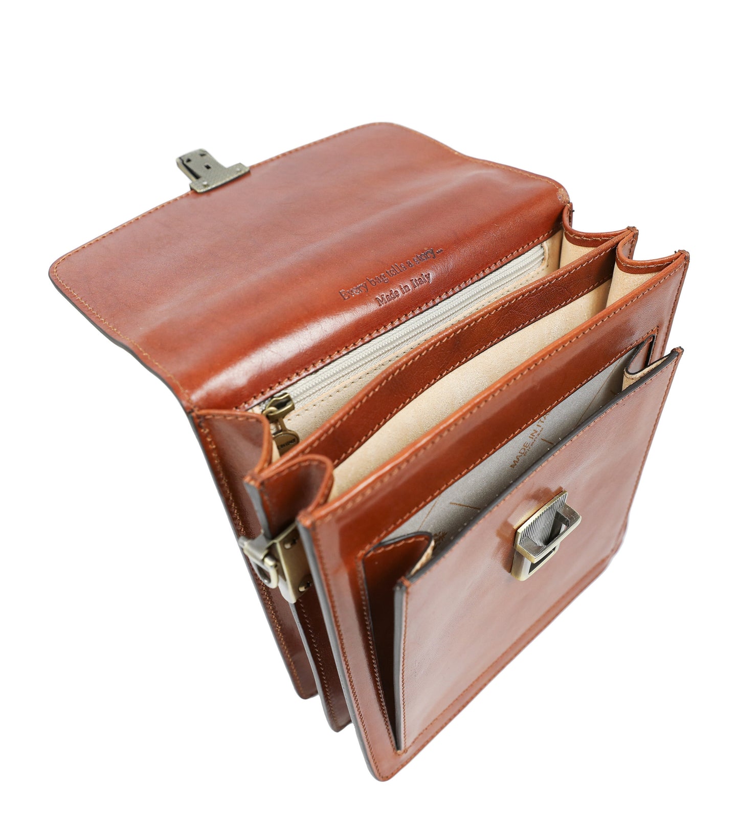 Small Leather Briefcase - Walden