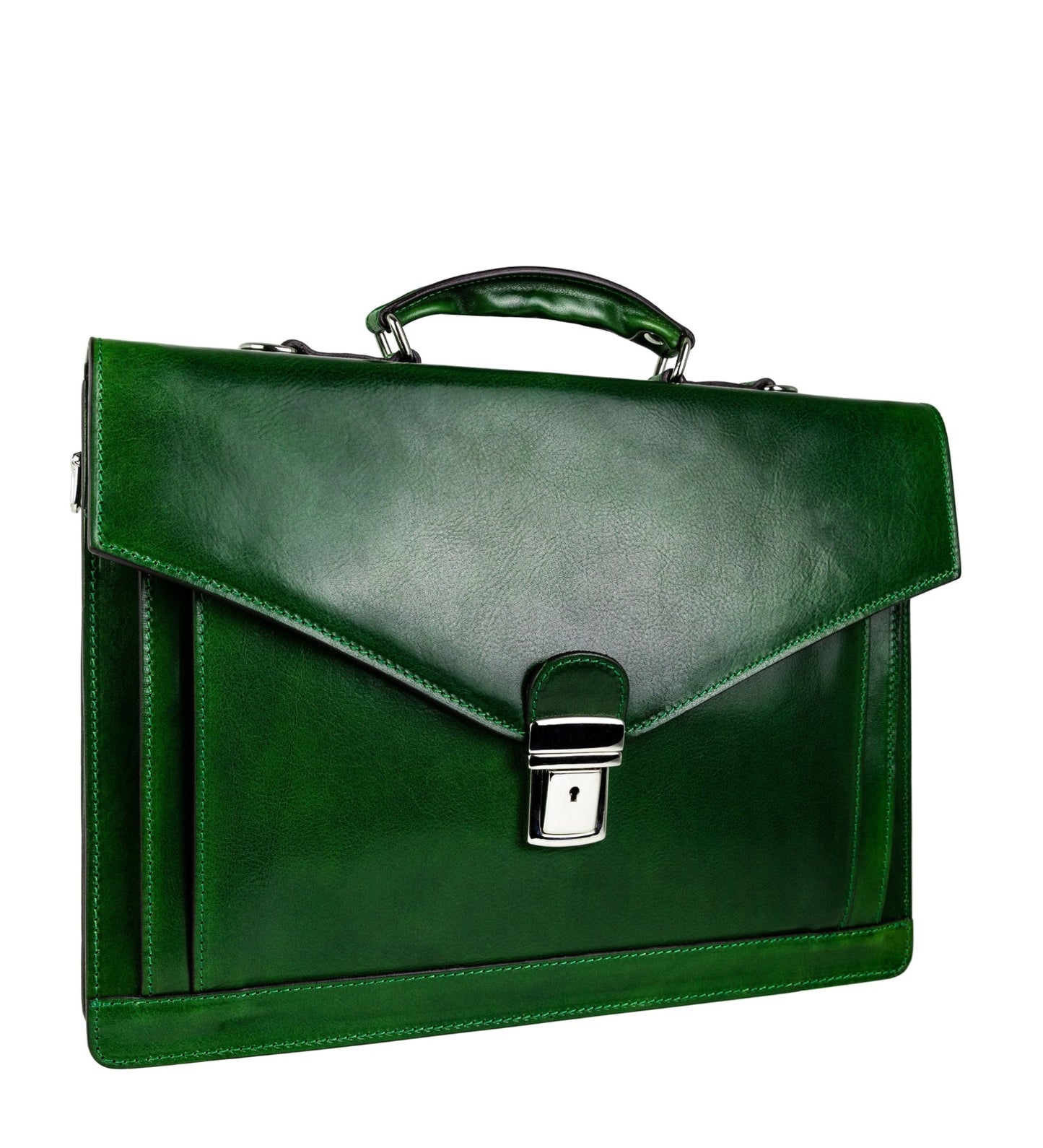 Classic Design Leather Briefcase - The Magus