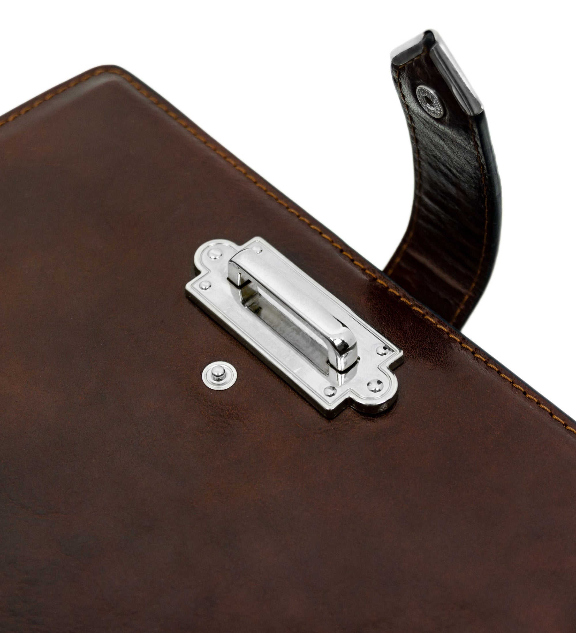 Leather Journal with Refillable A5 Notepad - In Search of Lost Time