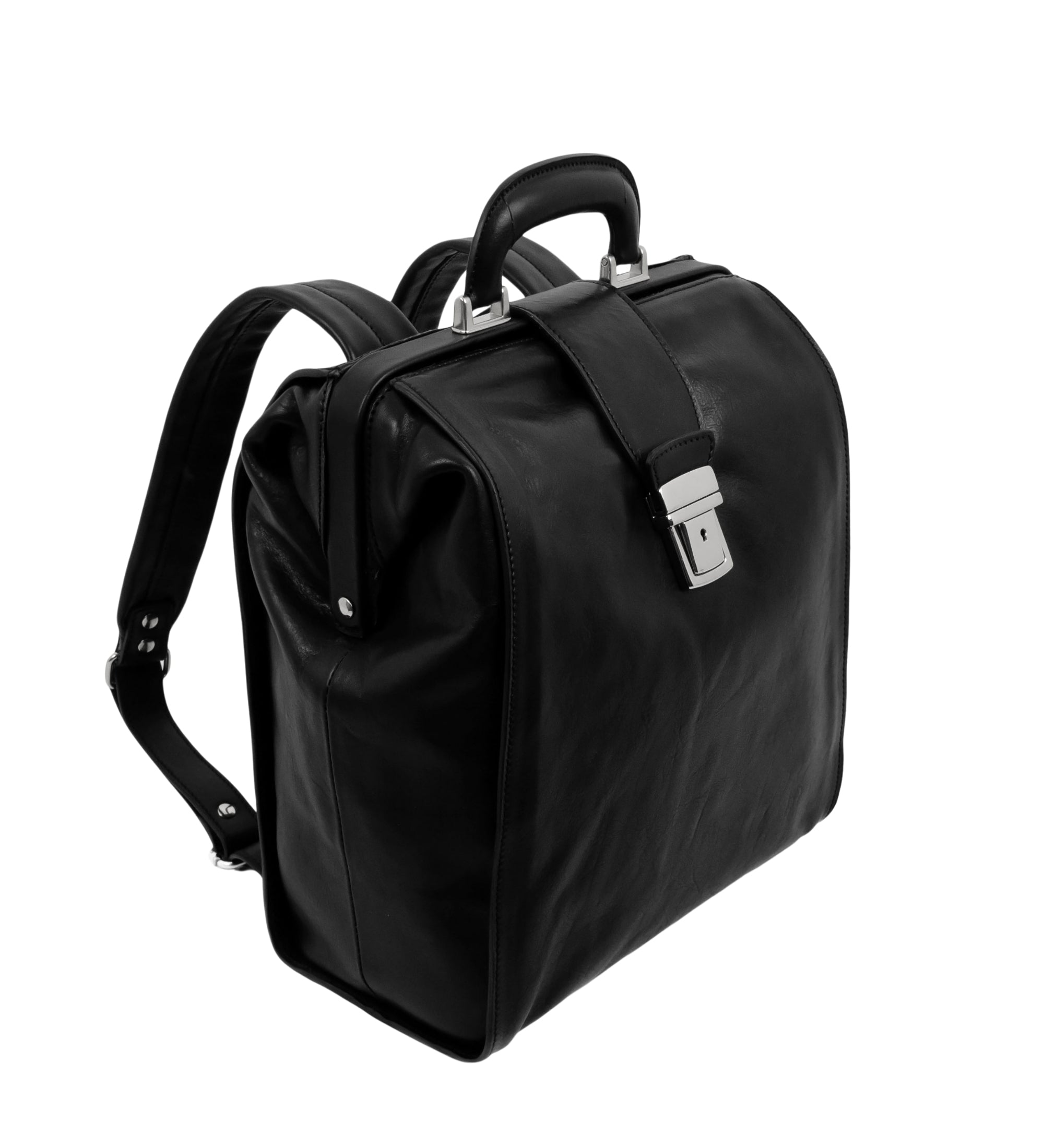 Leather Backpack - A Brief Story of Time