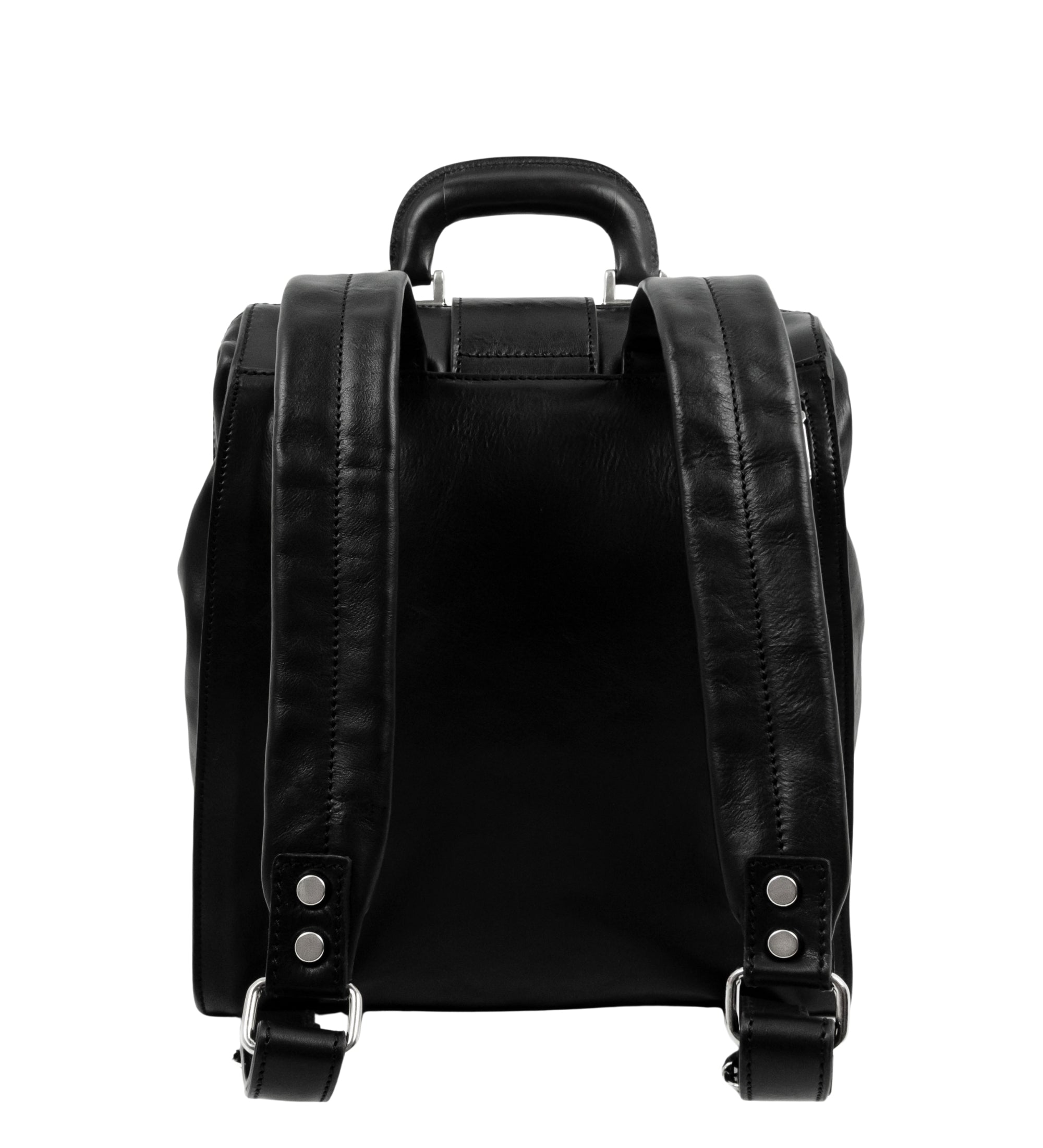 Leather Backpack - A Brief Story of Time