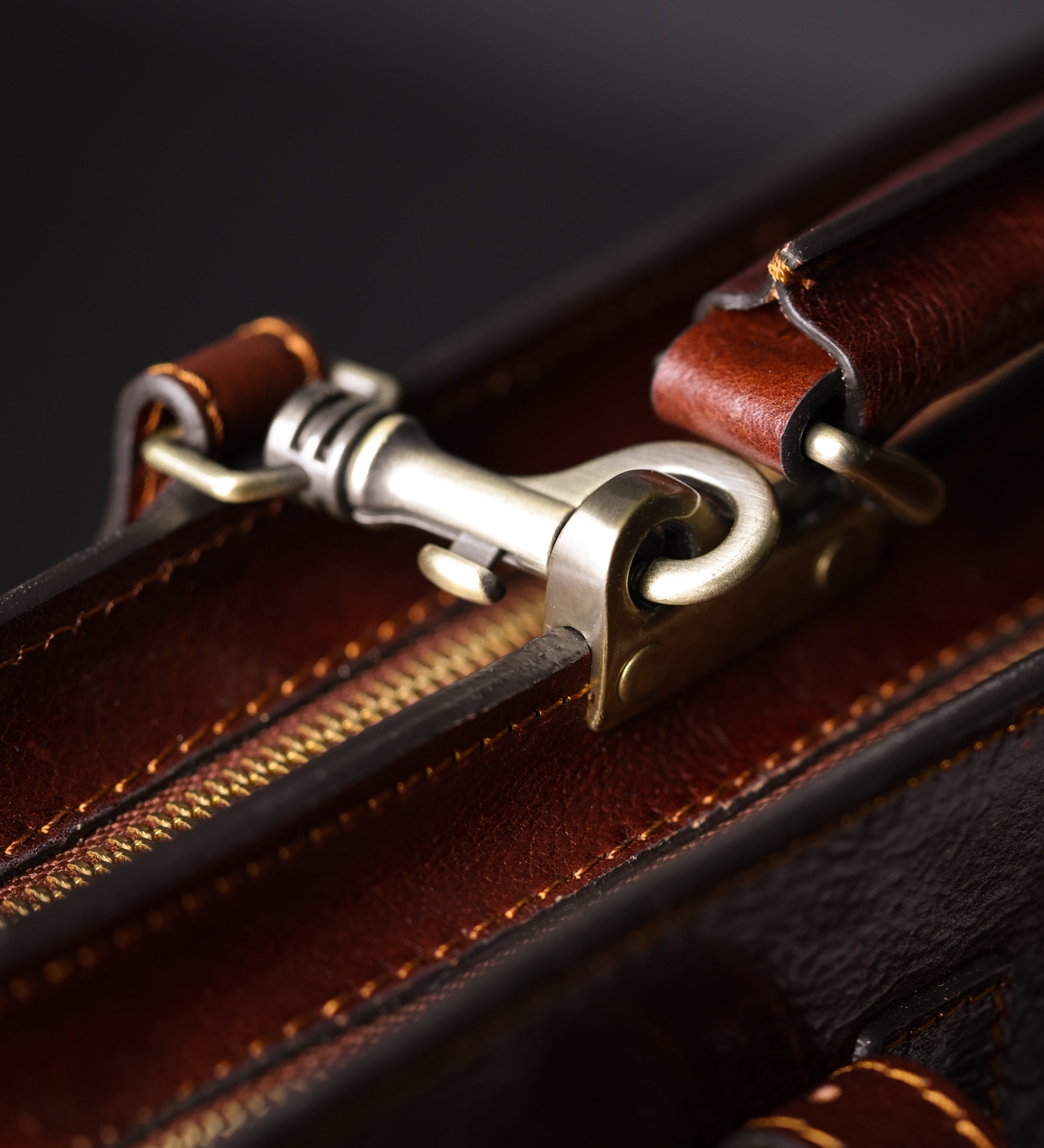 Leather Large Satchel Bag Briefcase - The Prophet