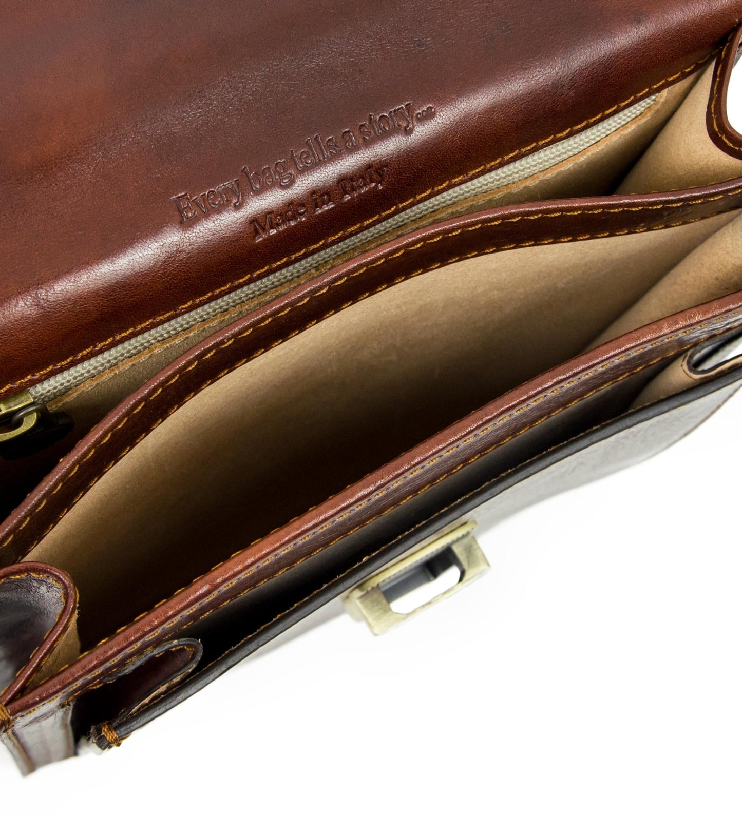 Small Leather Briefcase - Walden