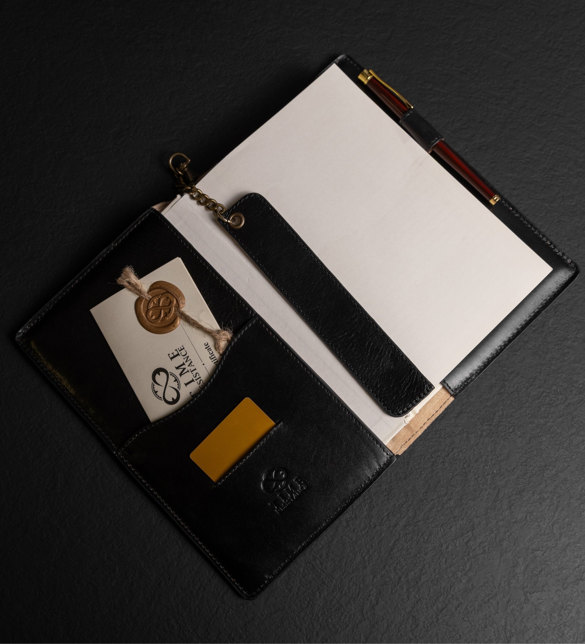 Leather Journal with Refillable A5 Notepad - The Diary of a Nobody