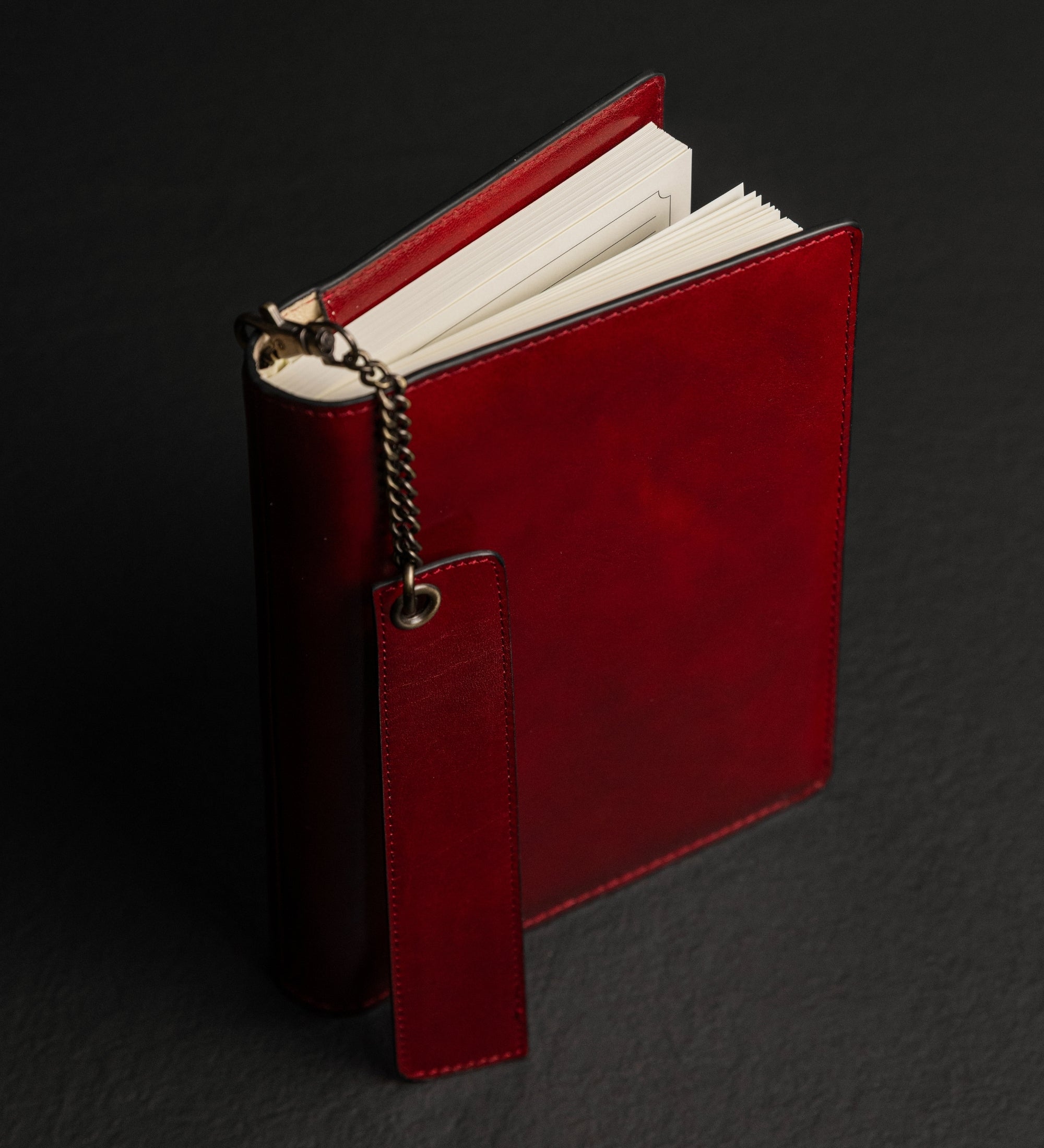 Leather Journal with Refillable A5 Notepad - The Diary of a Nobody