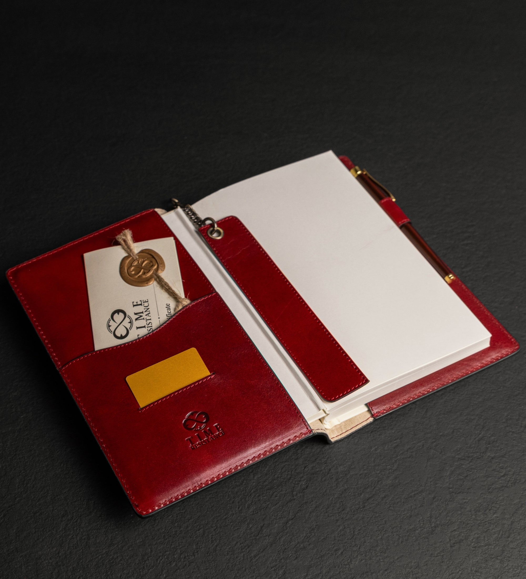 Leather Journal with Refillable A5 Notepad - The Diary of a Nobody