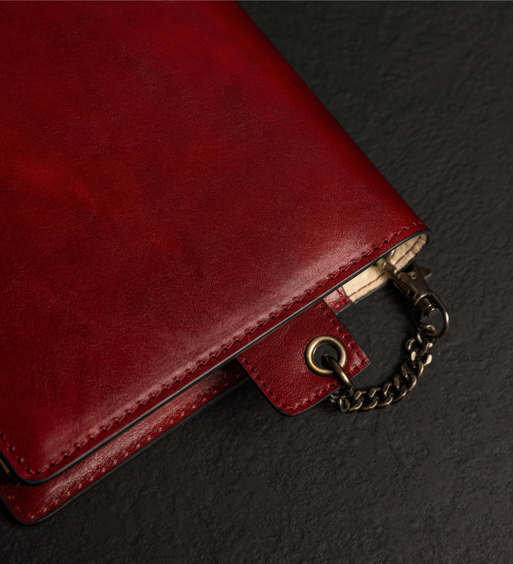 Leather Journal with Refillable A5 Notepad - The Diary of a Nobody