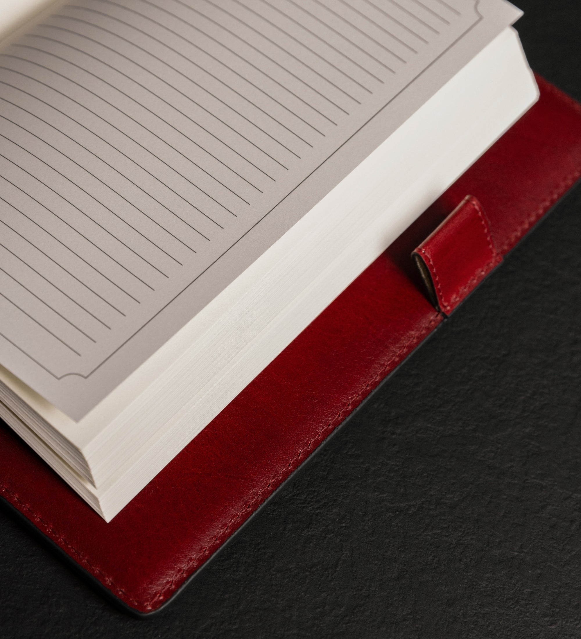 Leather Journal with Refillable A5 Notepad - The Diary of a Nobody
