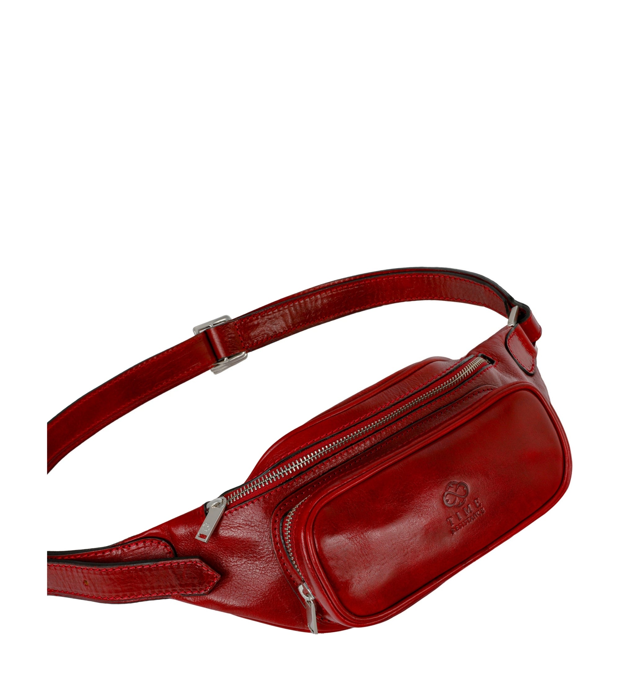 Womens Leather Sling Bag Belly Bag - Independent People