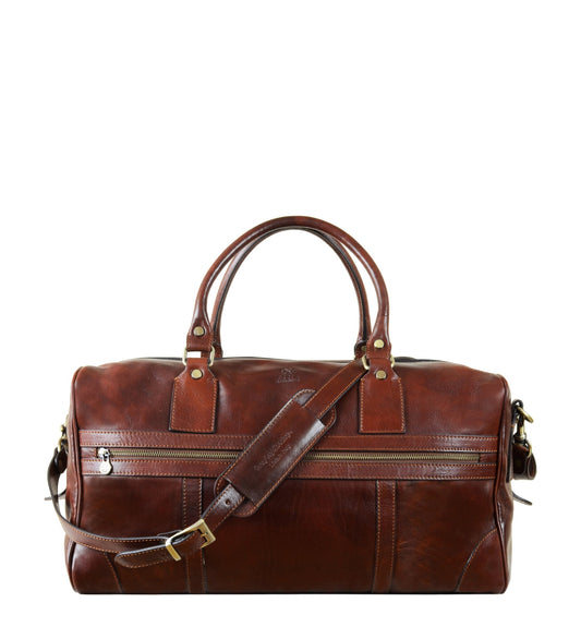 Leather Duffel Bag - To the Lighthouse